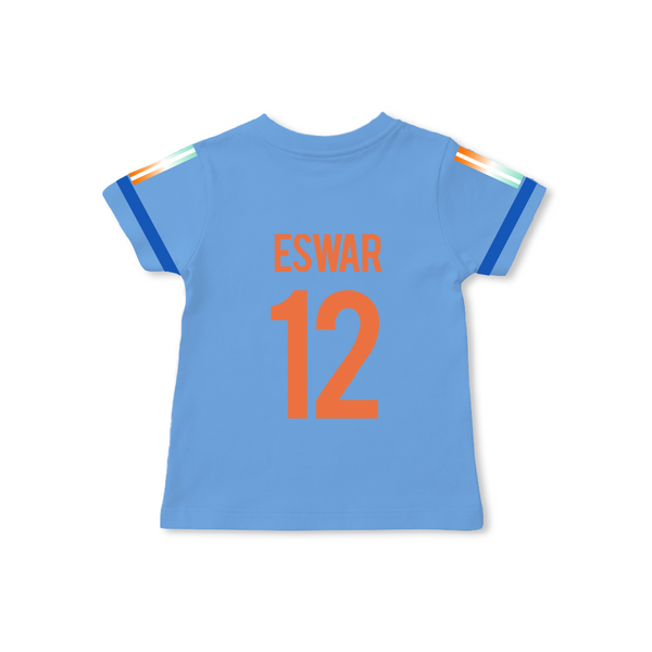 Women's Blue Indian 2025 Cricket Jersey T-Shirt