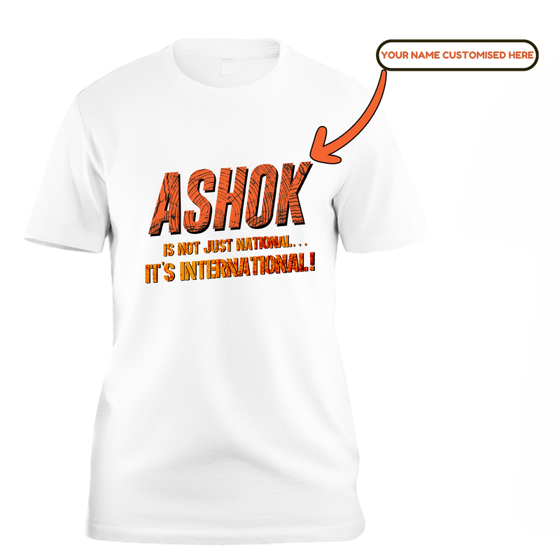 Pushpa Theme: National, International Adult Unisex T-Shirt (English)