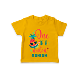 Let Your Kids Personality Shine With Our Collection of "One in a Melon" Casual T-Shirts - CHROME YELLOW - 0 - 5 Months Old (Chest 17")