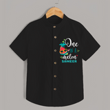 Let Your Kids Personality Shine With Our Collection of "One in a Melon" Casual Shirts - BLACK - 0 - 6 Months Old (Chest 21")