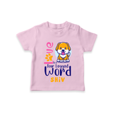 Let Your Kids Personality Shine With Our Collection of "Love is a Four Legged Word" Casual T-Shirts - PINK - 0 - 5 Months Old (Chest 17")