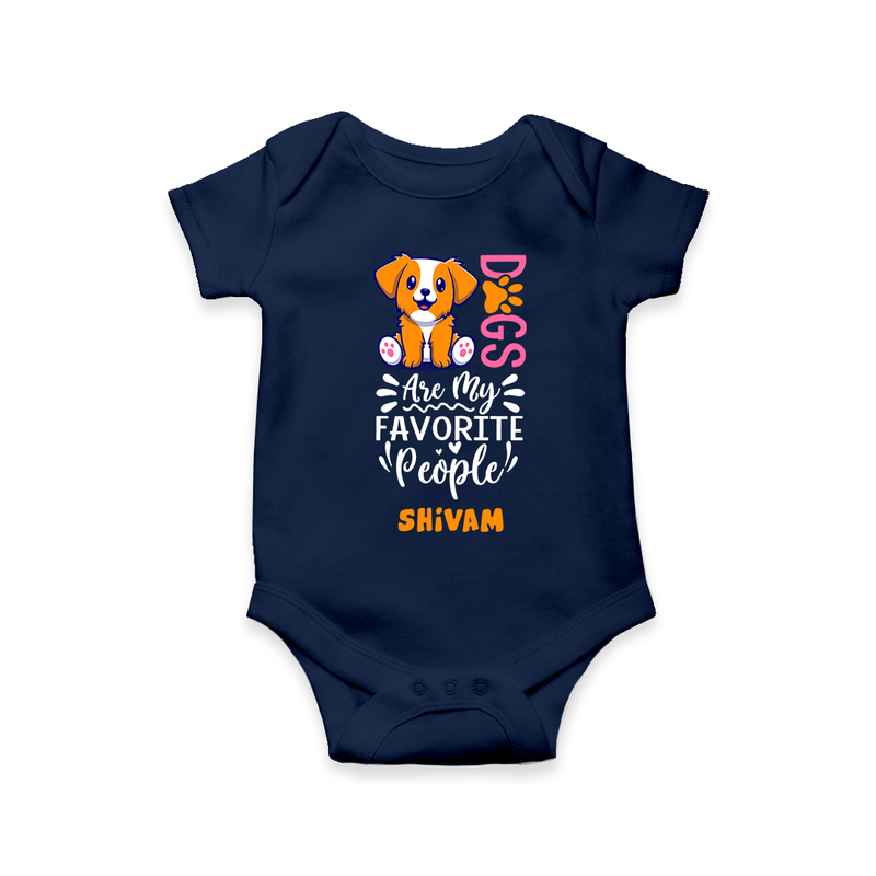 Keep it Playful And Stylish With Our Range of "Dogs Are My Favorite People" Customized Romper