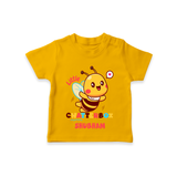 Transform Your Boys Look With The Addition of Our "Chatterbox " Fashionable Casual T-Shirts - CHROME YELLOW - 0 - 5 Months Old (Chest 17")