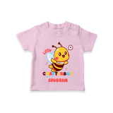 Transform Your Boys Look With The Addition of Our "Chatterbox " Fashionable Casual T-Shirts - PINK - 0 - 5 Months Old (Chest 17")