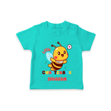 Transform Your Boys Look With The Addition of Our "Chatterbox " Fashionable Casual T-Shirts - TEAL - 0 - 5 Months Old (Chest 17")