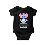 Help Your Son To Develop His Personal Style With Our Range of "DND Mode - Activated" Customized Romper - BLACK - 0 - 3 Months Old (Chest 16")