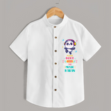 Update And Refresh Your Sons Wardrobe With Our "Don't Stop The Music-Panda" Versatile Casual Shirts - WHITE - 0 - 6 Months Old (Chest 21")