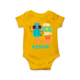 Bring a Sense of Individuality to Your Sons Wardrobe With Our "Stay Cool Eat Ice Cream" Casual Romper