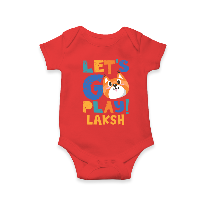 Make Getting Dressed Fun For Your Son With Our "Let's Go Play" Range of Playful Romper