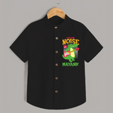 Make Your Little One Stand Out in Style With Our "Make Some Noise" Boys Shirts - BLACK - 0 - 6 Months Old (Chest 21")