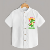 Make Your Little One Stand Out in Style With Our "Make Some Noise" Boys Shirts - WHITE - 0 - 6 Months Old (Chest 21")