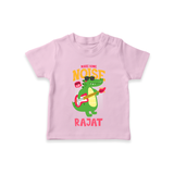 Make Your Little One Stand Out in Style With Our "Make Some Noise" Boys T-Shirts - PINK - 0 - 5 Months Old (Chest 17")