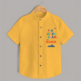 Elevate Your Sons Fashion Game by Adding Our "Play Learn Dream" Casual Shirts - YELLOW - 0 - 6 Months Old (Chest 21")