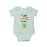 Enhance Your Boys Style Quotient With Our "Its Cool to Be Kind" Casual Romper - MINT GREEN - 0 - 3 Months Old (Chest 16")