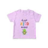 Enhance Your Boys Style Quotient With Our "Its Cool to Be Kind" Casual T-Shirts - LILAC - 0 - 5 Months Old (Chest 17")