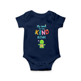 Enhance Your Boys Style Quotient With Our "Its Cool to Be Kind" Casual Romper