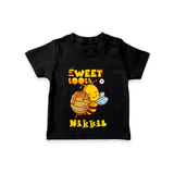 Add a Touch of Whimsy to Their Wardrobe With Our "Sweet Tooth" Casual T-Shirts - BLACK - 0 - 5 Months Old (Chest 17")