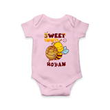 Add a Touch of Whimsy to Their Wardrobe With Our "Sweet Tooth" Casual Romper - BABY PINK - 0 - 3 Months Old (Chest 16")