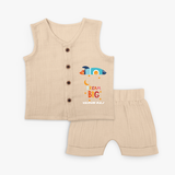 Dream Big - Rocket And Stars Jabla Set - CREAM - 0 - 3 Months Old (Chest 9.8")