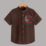 One in a Melon Shirt | Personalized Shirt for Your Little Fruit Lover - CHOCOLATE BROWN - 0 - 6 Months Old (Chest 23")