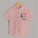 One in a Melon Shirt | Personalized Shirt for Your Little Fruit Lover - PEACH - 0 - 6 Months Old (Chest 23")