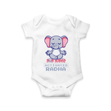 DND Mode Activated Romper/onesie | Custom Baby Romper/onesie for Little Introverts - WHITE - New Born (Chest 14")