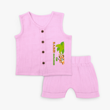 The Explorer - Jungle Adventure Jabla Set For Babies - LAVENDER ROSE - 0 - 3 Months Old (Chest 9.8")