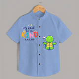 It's Cool to Be Kind Shirt | Custom Shirt for Sweet and Kind Souls - SKY BLUE - 0 - 6 Months Old (Chest 23")