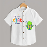 It's Cool to Be Kind Shirt | Custom Shirt for Sweet and Kind Souls - WHITE - 0 - 6 Months Old (Chest 23")