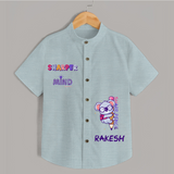 Sharper Mind, Sharp Pencil Shirt | Custom Shirt for Future Scholars - ARCTIC BLUE - 0 - 6 Months Old (Chest 23")