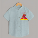 Mom and Dad's Treasure Shirt | Personalized Baby Shirt for Cherished Kids - ARCTIC BLUE - 0 - 6 Months Old (Chest 23")