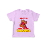 Mom and Dad's Treasure T-shirt | Personalized Baby T-shirt for Cherished Kids - LILAC - 0-5 Months Old (Chest 17")