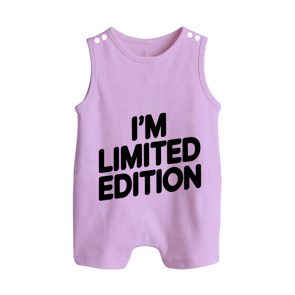 I'm Limited Edition Romper Suit | Custom Baby Romper Suit for Your Unique Little One - LILAC - 0 - 5 Months Old (Chest 18")