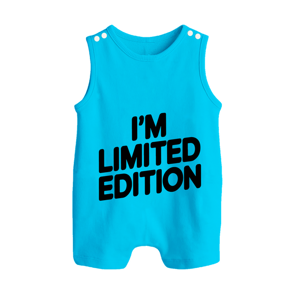 I'm Limited Edition Romper Suit | Custom Baby Romper Suit for Your Unique Little One - SKY BLUE - 0 - 5 Months Old (Chest 18")