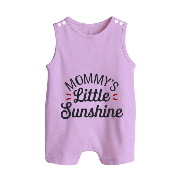 Mommy's Little Sunshine Romper Suit | Personalized Baby Romper Suit for Mommy's Sunshine - LILAC - 0 - 5 Months Old (Chest 18")