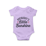 Mommy's Little Sunshine Romper | Personalized Baby Romper for Mommy’s Sunshine - LILAC - New Born (Chest 14")