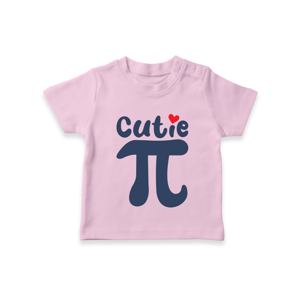 Cutie Pie TShirt | Custom Baby TShirt for Your Little Cutie - BABY PINK - 0-5 Months Old (Chest 17")
