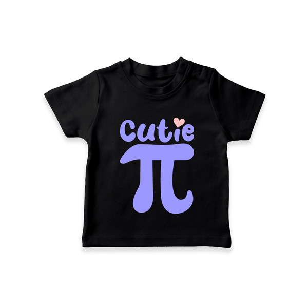 Cutie Pie TShirt | Custom Baby TShirt for Your Little Cutie - BLACK - 0-5 Months Old (Chest 17")