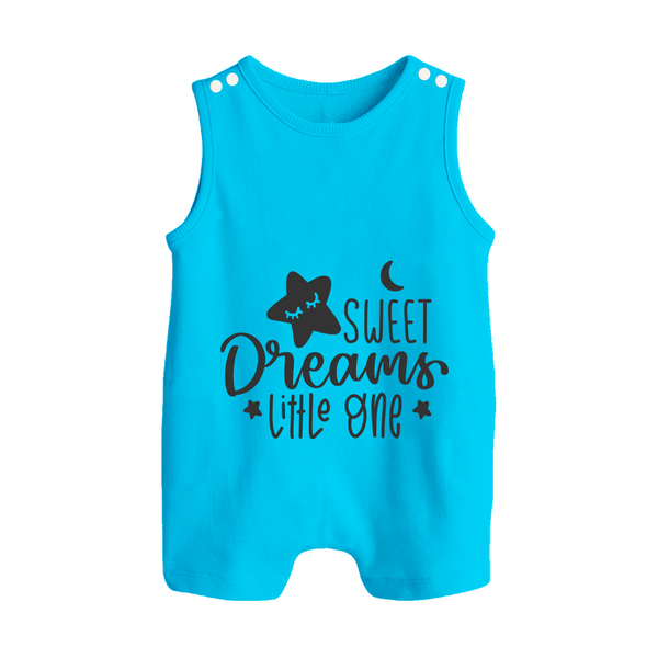 Sweet Dreams Little One Romper Suit | Personalized Baby Romper Suit for Sweet Slumbers - SKY BLUE - 0 - 5 Months Old (Chest 18")