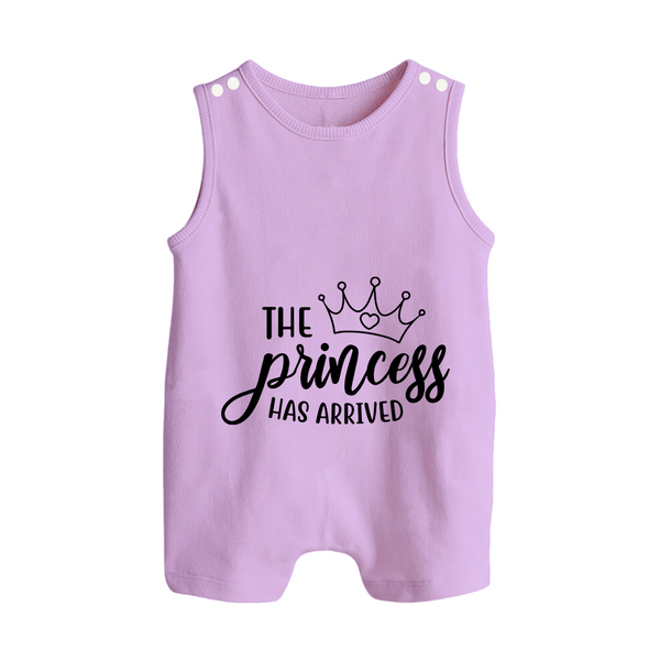 The Princess Has Arrived Romper Suit | Custom Baby Romper Suit for Your Little Princess - LILAC - 0 - 5 Months Old (Chest 18")