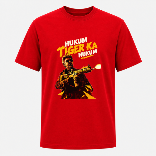 Hukum Tiger Ka Hukum Thalaivar  Adult T-Shirt
