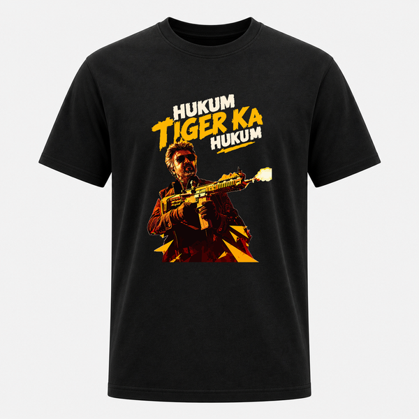 Hukum Tiger Ka Hukum Thalaivar  Adult T-Shirt