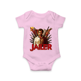 Jailer Poster Print Baby Romper - BABY PINK - New Born (Chest 14")