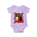 Jailer Poster Print Baby Romper - LILAC - New Born (Chest 14")