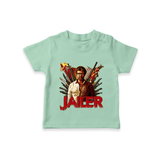 Jailer Poster Print Baby T-Shirt - MINT GREEN - 0-5 Months Old (Chest 17")