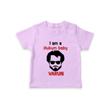 Hukum Baby Graphic Print T Shirt - LILAC - 0-5 Months Old (Chest 17")