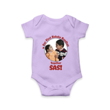 First Raksha Bandhan Infant Romper - LILAC - New Born (Chest 14")