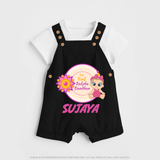 Infant First Raksha Bandhan Dungaree - BLACK - 0 - 5 Months Old (Chest 18")