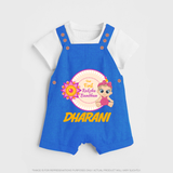 Infant First Raksha Bandhan Dungaree - COBALT BLUE - 0 - 5 Months Old (Chest 18")