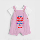 Infant First Rakhi Dungaree - BABY PINK - 0 - 5 Months Old (Chest 18")